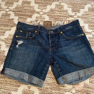 Rich and Skinny denim shorts